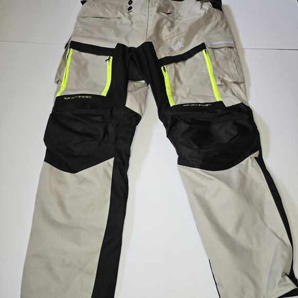 HWK Motorcycle & Work Pants for Men Adventure, Waist30"-32" Inseam30" - Silver - Picture 1 of 4